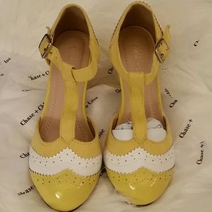 Chase +Chloe mid heel dress pumps  size 5.5